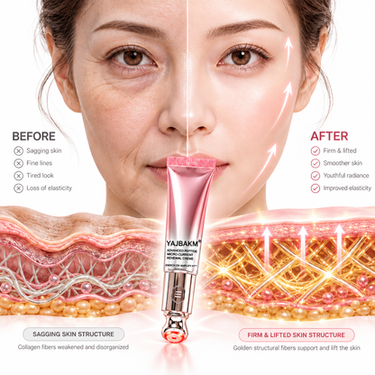 ✨ YAJBAKM® Micro-Current Lifting Crème Instantly Firm, Lift & Sculpt in Seconds. No Needles. No Downtime. Built-in Metal Massager + Advanced Peptides